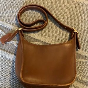 Vintage  Coach leather crossbody bag